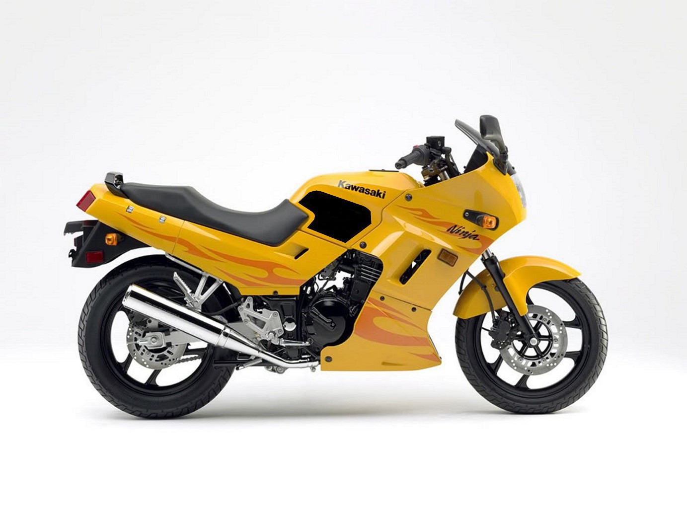 TechSpec Tank Grip Pads for the Kawasaki Ninja 250 97 07