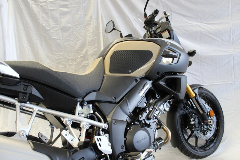TechSpec Tank Grip Pads for the Suzuki V-Strom 1000 (14-19) TechSpec Tank Grip Pads for the Suzuki V-Strom 1000 (14-19)