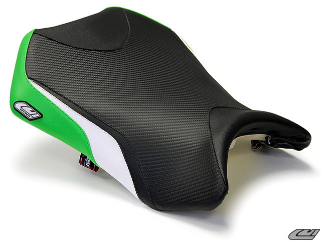LUIMOTO (Sport) Rider Seat Covers for the KAWASAKI 250R (08-12) LUIMOTO (Sport) Rider Seat Covers for the KAWASAKI 250R (08-12)