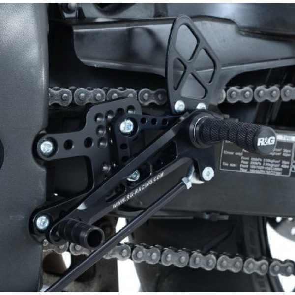 R&G Racing Road & Race Shift Pattern Adjustable Rearsets for Honda CBR600RR '03-'17 R&G Racing Road & Race Shift Pattern Adjustable Rearsets for Honda CBR600RR '03-'17