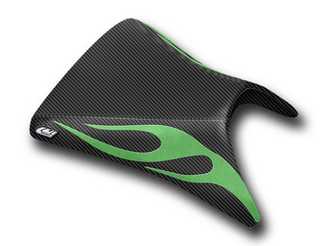 LUIMOTO (Flame Edition) Rider Seat Covers for the KAWASAKI ZX-6R 636 (03-04) LUIMOTO (Flame Edition) Rider Seat Covers for the KAWASAKI ZX-6R 636 (03-04)