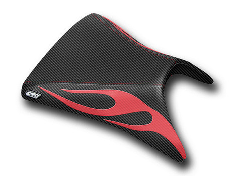 LUIMOTO (Flame Edition) Rider Seat Covers for the KAWASAKI ZX-6R 636 (03-04) LUIMOTO (Flame Edition) Rider Seat Covers for the KAWASAKI ZX-6R 636 (03-04)