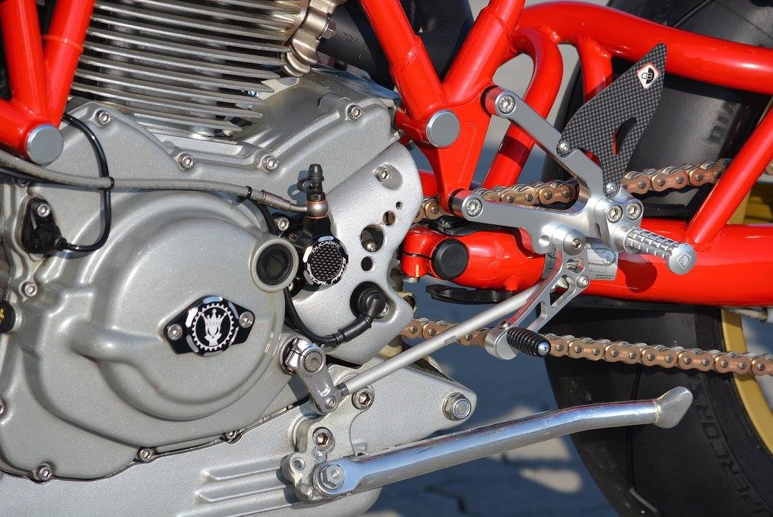 Ducabike Adjustable Rearsets for the Ducati Sport Classic/Sport 1000