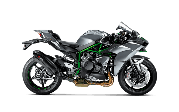 Akrapovic Slip-On Exhaust Kawasaki H2 2015-2020 Akrapovic Slip-On Exhaust Kawasaki H2 2015-2020