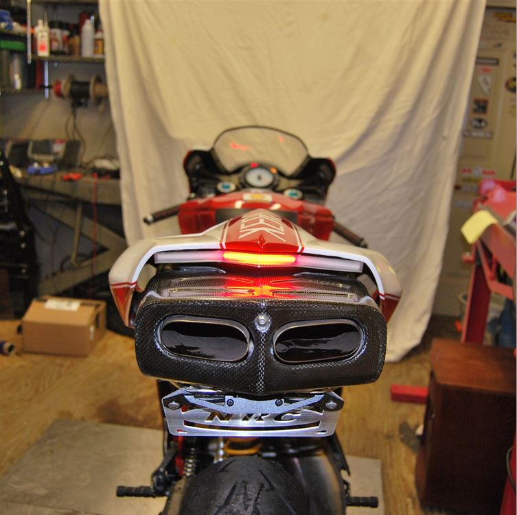 New Rage Cycles (NRC) Fender Eliminator for the Ducati 999 and 749