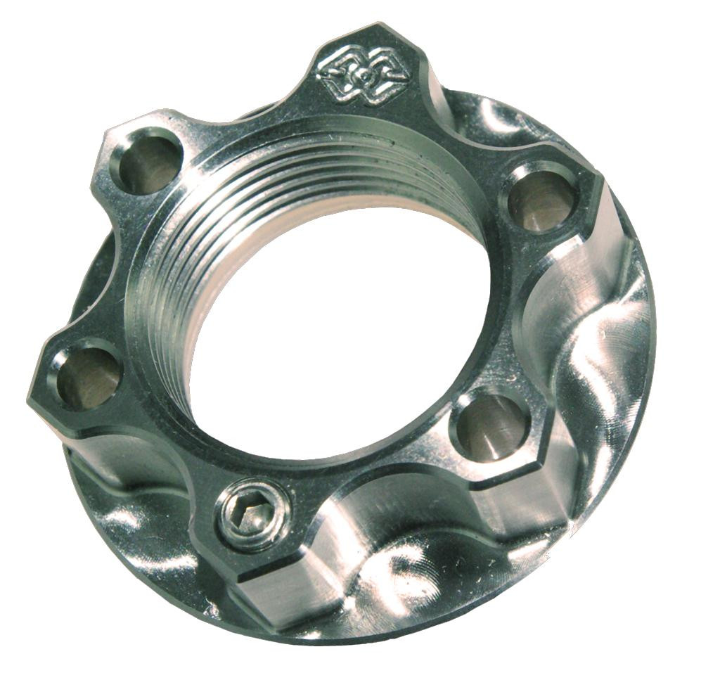 Gilles ACM Titanium Axle Nut M24 x1.5 for BMW, Honda, Kawasaki, and Yamaha models Gilles ACM Titanium Axle Nut M24 x1.5 for BMW, Honda, Kawasaki, and Yamaha models