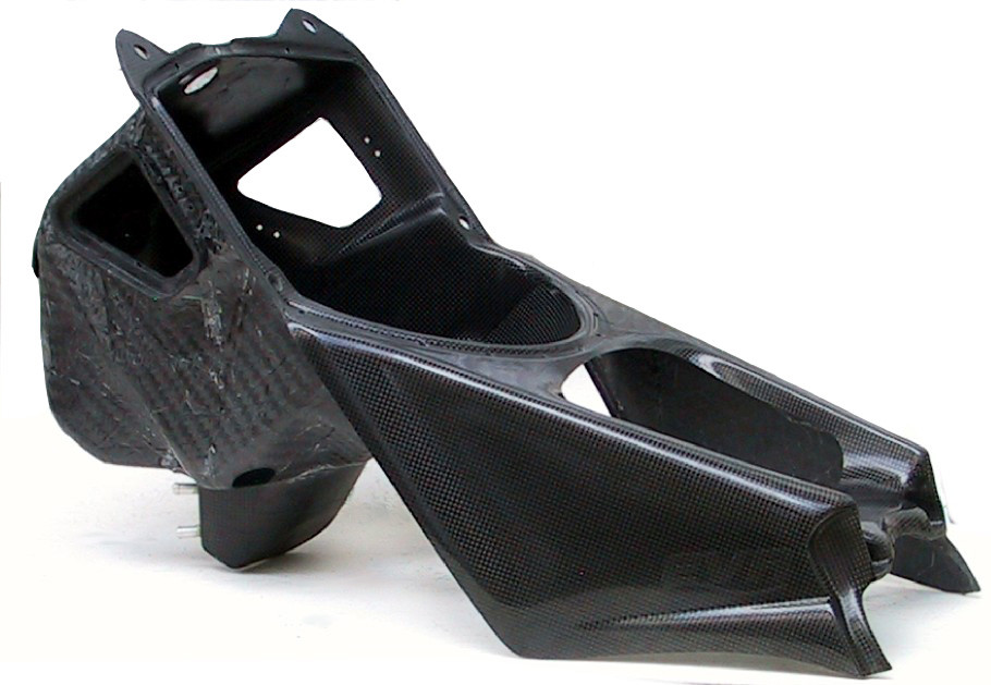 EVR Carbon Fiber Airbox for the Ducati 996R/998 EVR Carbon Fiber Airbox for the Ducati 996R/998