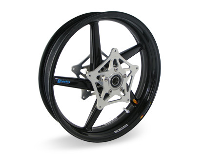 BST Diamond TEK 5 Spoke Carbon Fiber Front Wheel for the BMW S1000XR 3.5 x 17