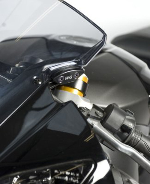 R&G Racing Mirror Blanking Plate For Yamaha YZF R6 '06-'15 R&G Racing Mirror Blanking Plate For Yamaha YZF R6 '06-'15