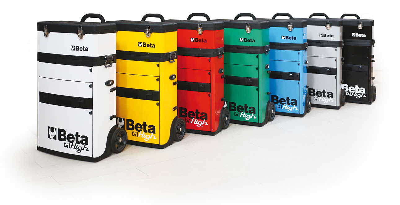 Beta Tools Model C41 H-Two-Module Tool Trolley Beta Tools Model C41 H-Two-Module Tool Trolley