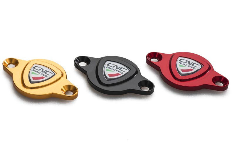 CNC Racing 'Coat of Arms' Timing Inspection Cover for New Ducati's CNC Racing 'Coat of Arms' Timing Inspection Cover for New Ducati's
