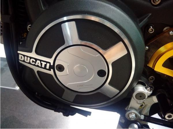 CNC Racing Timing Inspection Cover for the Ducati Scrambler, Monster 797, and XDiavel CNC Racing Timing Inspection Cover for the Ducati Scrambler, Monster 797, and XDiavel