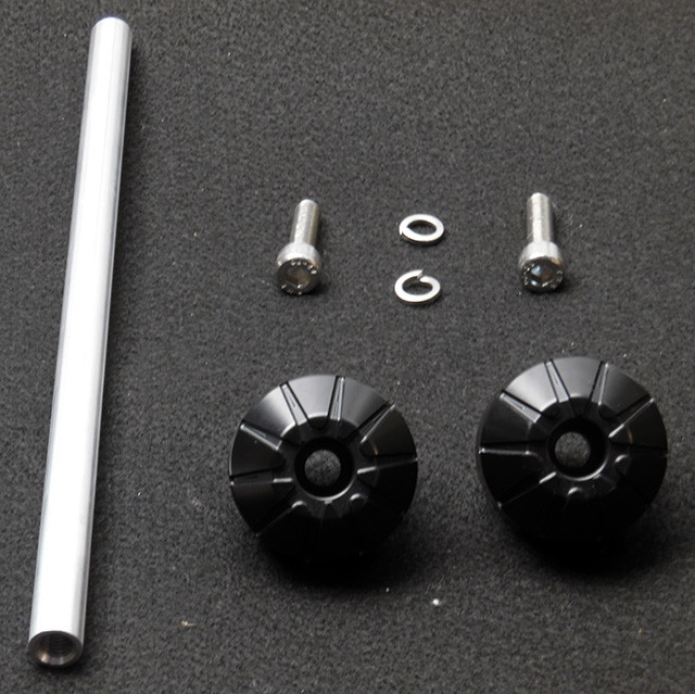Cox Racing Striaght Spoke Pattern Front Axle Slider for Ducati's With Small Front Axle Cox Racing Striaght Spoke Pattern Front Axle Slider for Ducati's With Small Front Axle