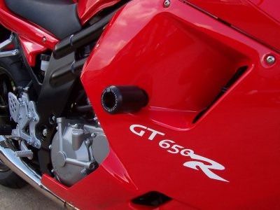 R&G Racing Frame Sliders for Hyosung GT650R GT650S Classic Style R&G Racing Frame Sliders for Hyosung GT650R GT650S Classic Style