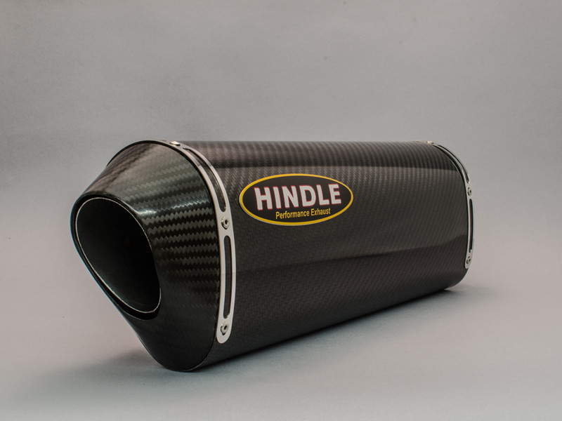 Hindle Exhaust for Honda 929 (2000-01) with Evolution Carbon Muffler / Carbon Tip & Hanger