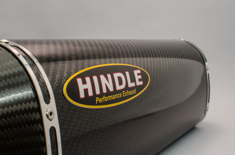 Hindle Exhaust for Kawasaki Ninja 650/650R (06+) Slipon Adapter with Evolution Stainless Muffler with Carbon Tip (R/SM) Hindle Exhaust for Kawasaki Ninja 650/650R (06+) Slipon Adapter with Evolution Stainless Muffler with Carbon Tip (R/SM)