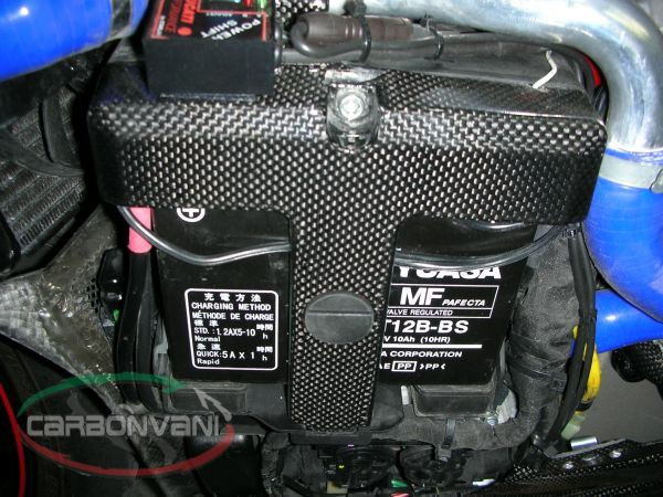 CARBONVANI - DUCATI 848 / 1098 & 1198 CARBON FIBER BATTERY HOLDER (2007-13) CARBONVANI - DUCATI 848 / 1098 & 1198 CARBON FIBER BATTERY HOLDER (2007-13)