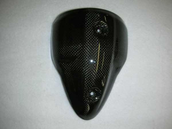 CARBONVANI - DUCATI MONSTER M696 / M796 / M1100 CARBON FIBER RH HEAT SHIELD FOR STANDARD SILENCER CARBONVANI - DUCATI MONSTER M696 / M796 / M1100 CARBON FIBER RH HEAT SHIELD FOR STANDARD SILENCER