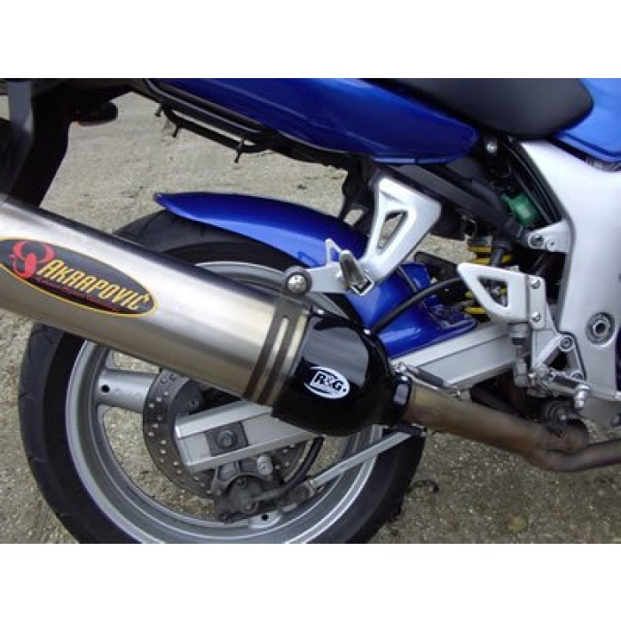 R&G Racing Oval Exhaust Protector (Can Cover) Universal Fit - left or right R&G Racing Oval Exhaust Protector (Can Cover) Universal Fit - left or right