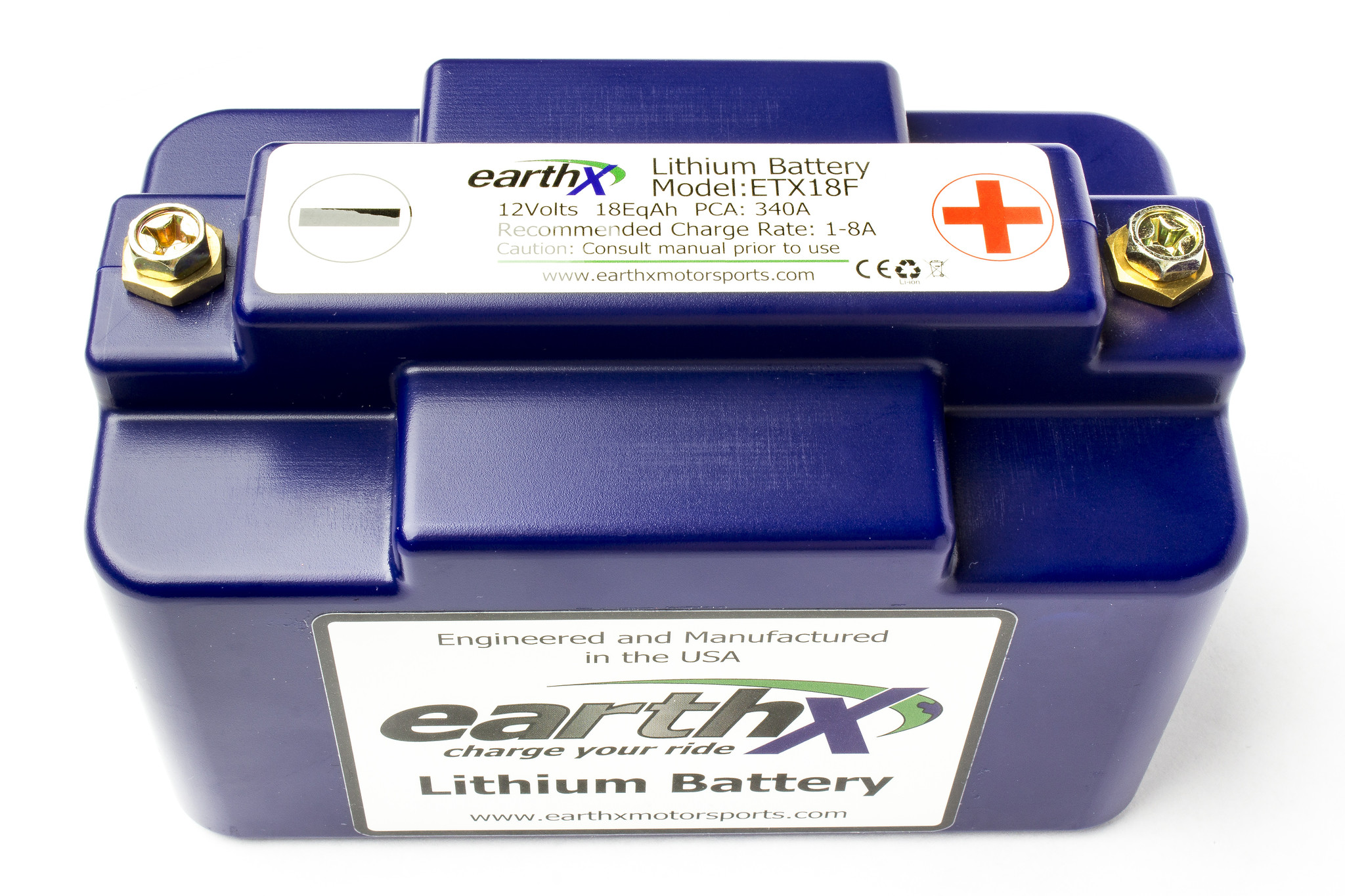 EarthX Lithium Motorcycle and Powersports Batteries
