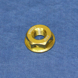 Proti M8 Universal Race Spec Nut M8-NUTC05 - Predrilled for Safety Wire Proti M8 Universal Race Spec Nut M8-NUTC05 - Predrilled for Safety Wire