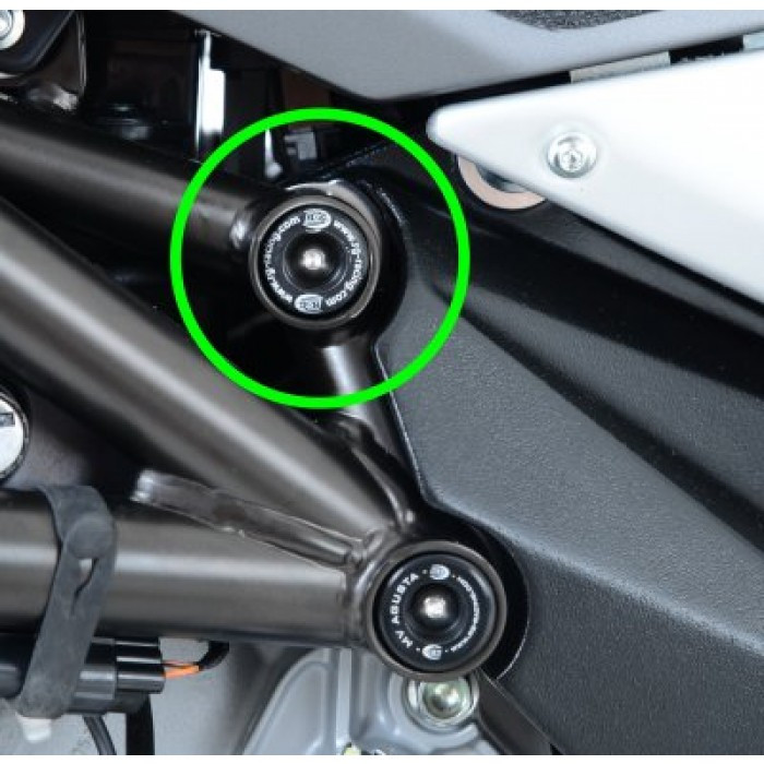 R&G Racing Frame Insert LHS OR RHS (upper trellis frame) MV Agusta F3 675/800 Rivale 800 Dragster 800 F4 1000R '10- (order 2 per bike) R&G Racing Frame Insert LHS OR RHS (upper trellis frame) MV Agusta F3 675/800 Rivale 800 Dragster 800 F4 1000R '10- (order 2 per bike)