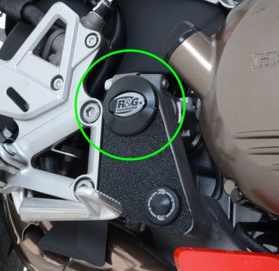 R&G Racing Frame Insert Top RHS Honda VFR800 '14 R&G Racing Frame Insert Top RHS Honda VFR800 '14