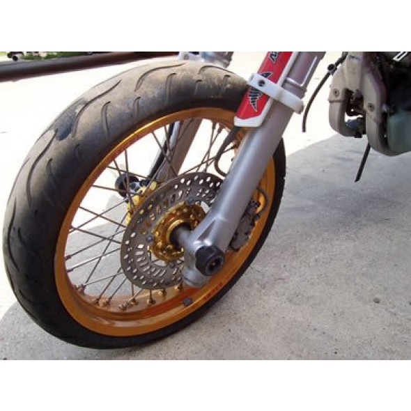 R&G Racing Front Axle Sliders / Protectors for Honda XR650R all R&G Racing Front Axle Sliders / Protectors for Honda XR650R all