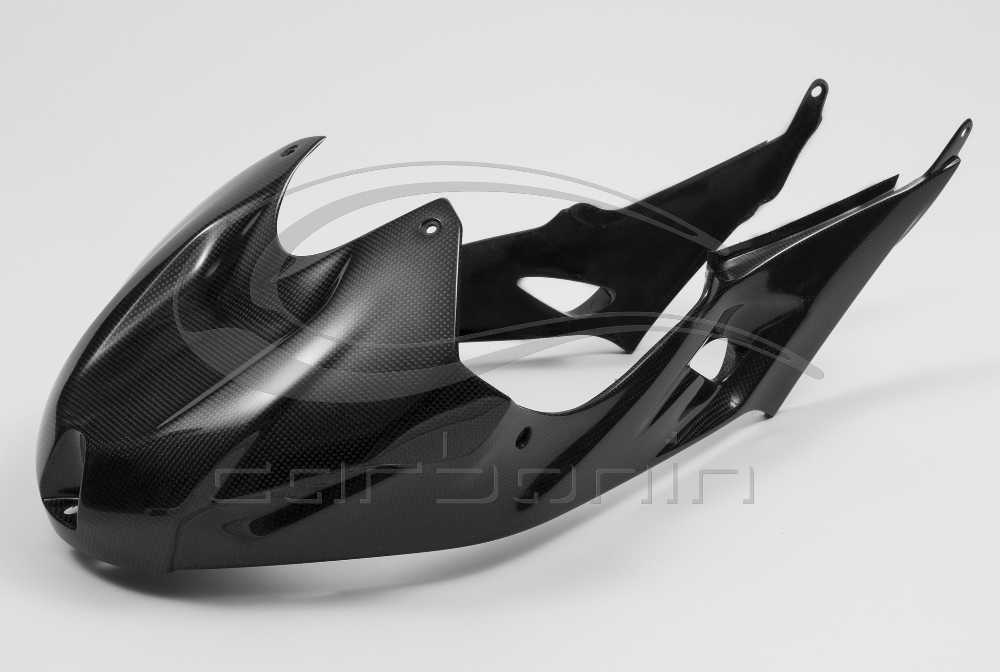CARBONIN CARBON FIBER TANK COVER WITH SIDE PANELS FOR BMW S1000RR (2015-16) CARBONIN CARBON FIBER TANK COVER WITH SIDE PANELS FOR BMW S1000RR (2015-16)