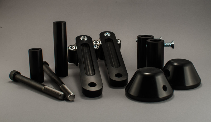WOODCRAFT Ducati Monster 821 1200 Frame Slider Base Kit Assembly Complete with 50-1599 Pucks WOODCRAFT Ducati Monster 821 1200 Frame Slider Base Kit Assembly Complete with 50-1599 Pucks
