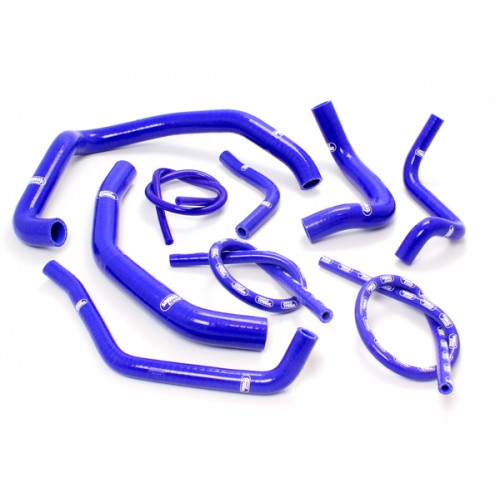 SamcoSport 9 Piece Silicone Coolant Hose Set For Honda CBR600F4 (1999-02) SamcoSport 9 Piece Silicone Coolant Hose Set For Honda CBR600F4 (1999-02)