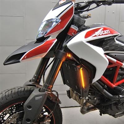 New Rage Cycles (NRC) Ducati Hypermotard 821/939 Front Turn Signals New Rage Cycles (NRC) Ducati Hypermotard 821/939 Front Turn Signals