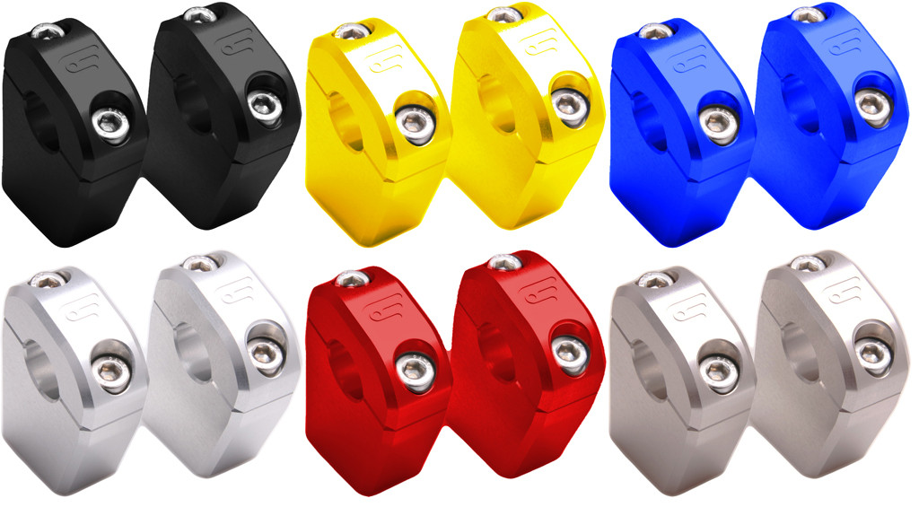 Oberon Angled Handlebar Risers Oberon Angled Handlebar Risers