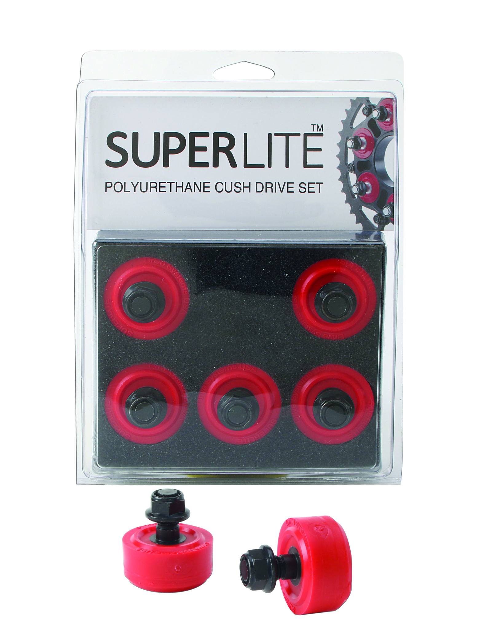 Superlite Titanium Series Five Piece HYPERFLEXX Polyurethane Cush Drive Set