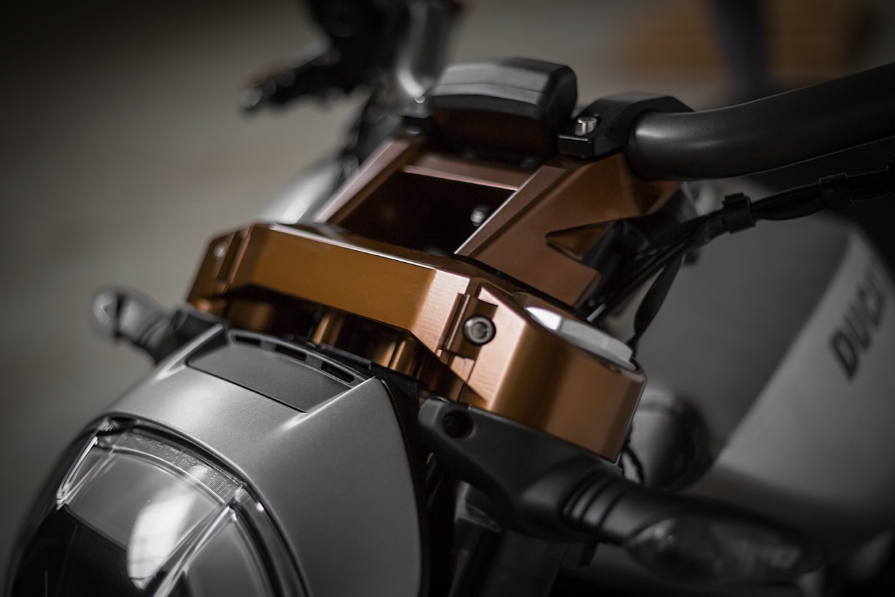 AEM Factory - Billet Triple Clamp kit for the Ducati XDiavel with Riser and Handlebar Clamp AEM Factory - Billet Triple Clamp kit for the Ducati XDiavel with Riser and Handlebar Clamp