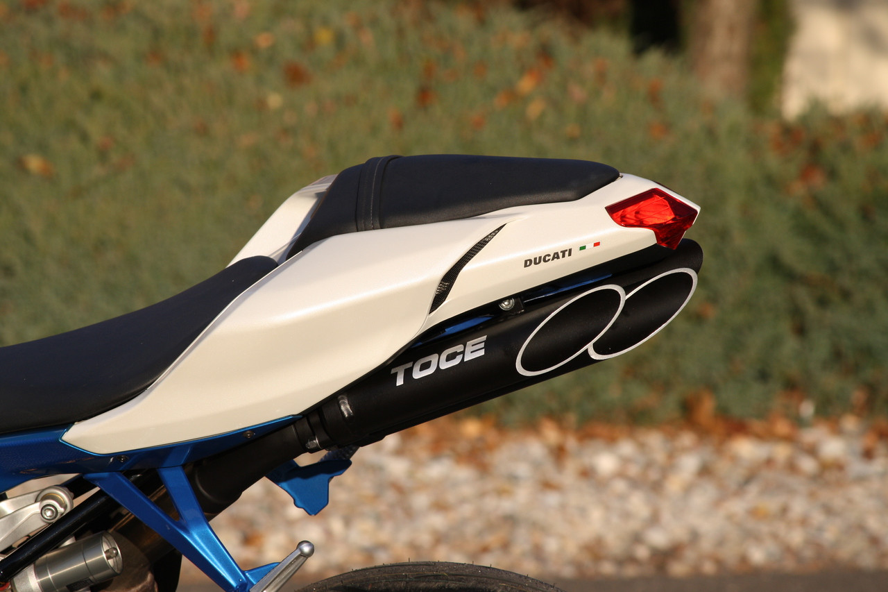 TOCE Performance TSlash Slipon Exhaust for Ducati 848 & 848 Evo