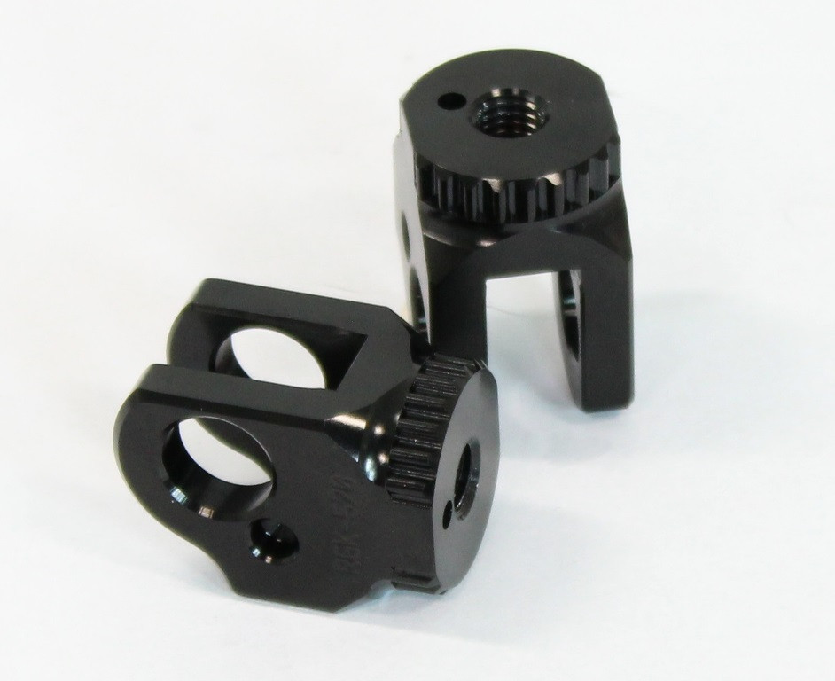 Gilles RGK2 Foldable Rider Footpeg Mount (Turning Joint) for the Suzuki