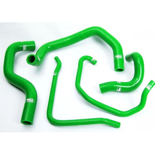 SamcoSport 5 Piece Silicone Coolant Hose Set For Kawasaki ZX-6R & ZX-636R (2003-04) SamcoSport 5 Piece Silicone Coolant Hose Set For Kawasaki ZX-6R & ZX-636R (2003-04)
