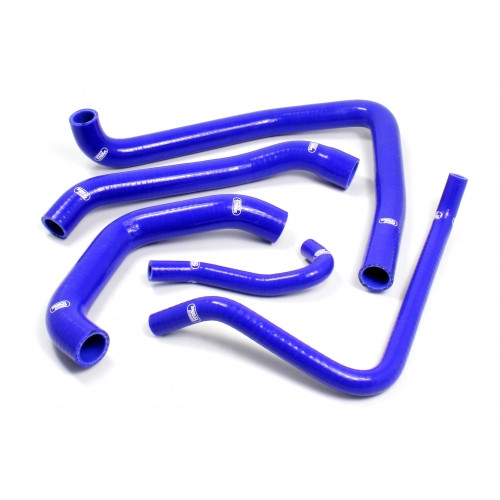 SamcoSport 5 Piece Full Silicone Coolant Hose Set For Kawasaki ZX