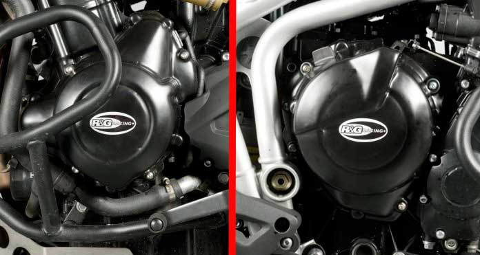 R&G Racing Left & Right Side Engine Case Cover Kit For Triumph Tiger 800 / XC '10-'15 R&G Racing Left & Right Side Engine Case Cover Kit For Triumph Tiger 800 / XC '10-'15