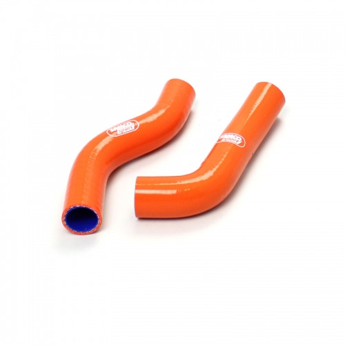 SamcoSport 2 Piece Full Silicone Coolant Hose Set For KTM 690 Duke / Duke R (2008+) & 690 Supermoto / Supermoto R (2007-10) SamcoSport 2 Piece Full Silicone Coolant Hose Set For KTM 690 Duke / Duke R (2008+) & 690 Supermoto / Supermoto R (2007-10)