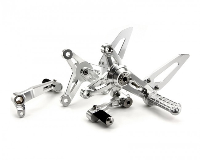 Motocorse Billet Rearsets with Titanium for MV F3 Brutale 675/800 and Dragster 800 Motocorse Billet Rearsets with Titanium for MV F3 Brutale 675/800 and Dragster 800