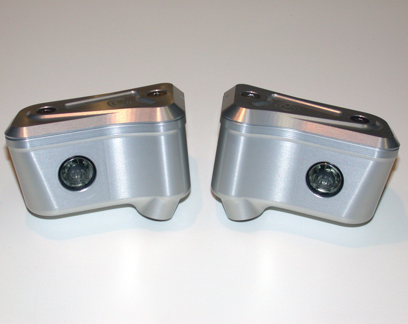 Motocorse Billet Aluminum Reservoirs For Brembo RCS Master Cylinders Brake and Clutch Motocorse Billet Aluminum Reservoirs For Brembo RCS Master Cylinders Brake and Clutch