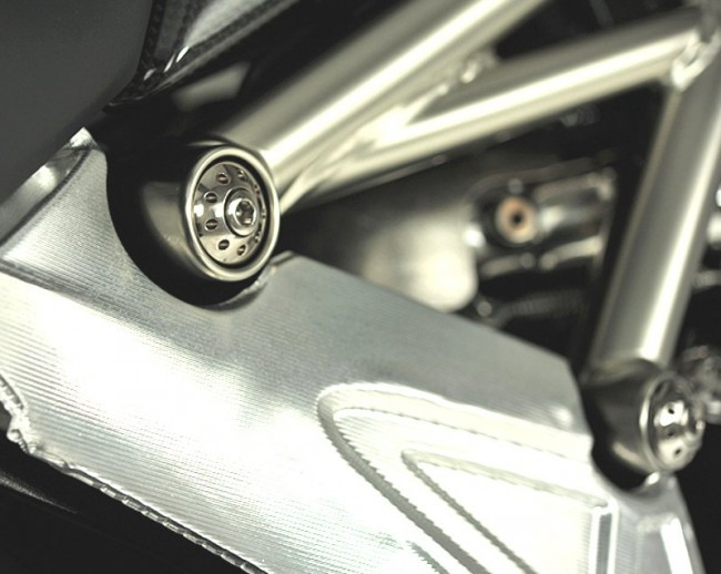 Motocorse Aluminum or Titanium Frame plugs for the Ducati Diavel Motocorse Aluminum or Titanium Frame plugs for the Ducati Diavel