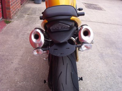 R&G Racing Tail Tidy fender eliminator kit for Triumph Speed Triple '05-'07 R&G Racing Tail Tidy fender eliminator kit for Triumph Speed Triple '05-'07