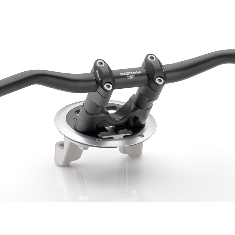 Rizoma Handlebar Adapter For The Yamaha T-Max 530 Rizoma Handlebar Adapter For The Yamaha T-Max 530