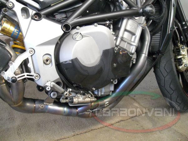 CARBONVANI - MV AGUSTA BRUTALE CARBON FIBER ENGINE CLUTCH GUARD (2006-09) CARBONVANI - MV AGUSTA BRUTALE CARBON FIBER ENGINE CLUTCH GUARD (2006-09)