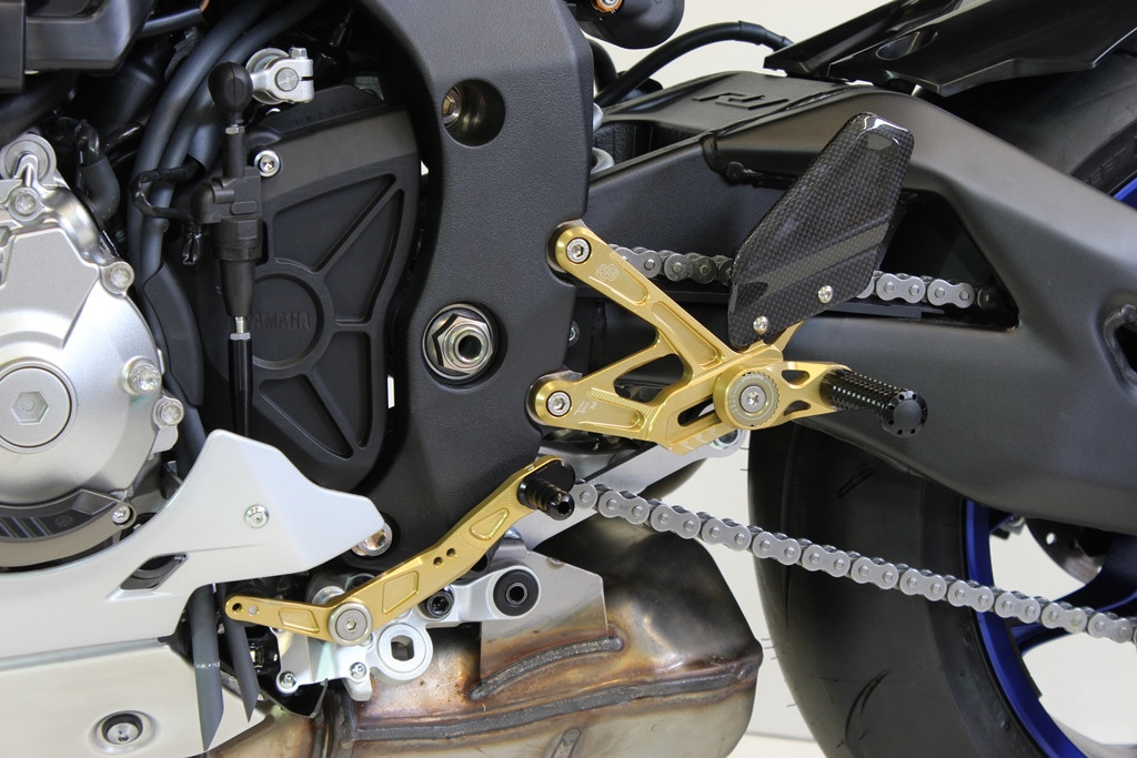 Gilles MUE2 Rearsets for the Yamaha YZFR1 / R1M (2015+) and YZFR1S