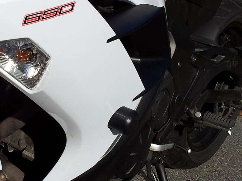 WOODCRAFT Kawasaki Ninja 650 (1216) Frame Slider Base Kit (pucks sold