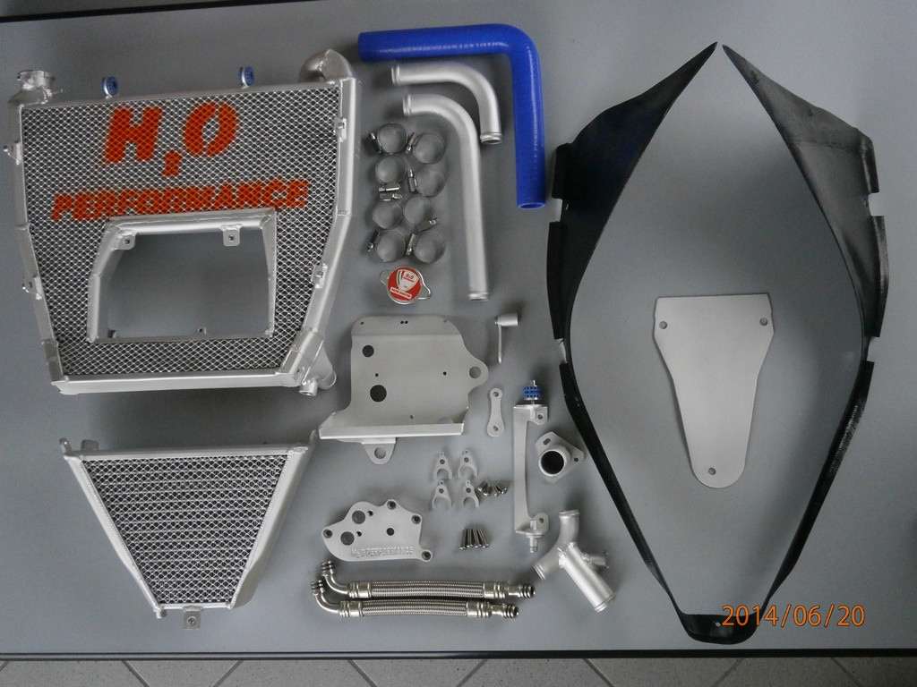 Galletto Radiatori (H2O Performance) Oversized Radiator and Oil Cooler